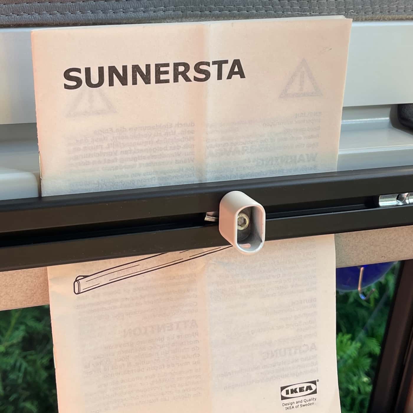 IKEA Sunnsersta Stange an VANZEIT ® VANRAIL