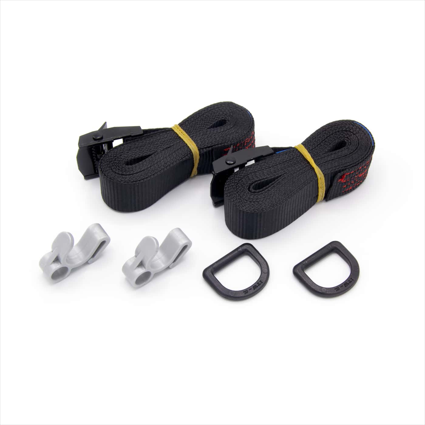 Set Hängetisch Haken mit Gurtband und D-Ringen