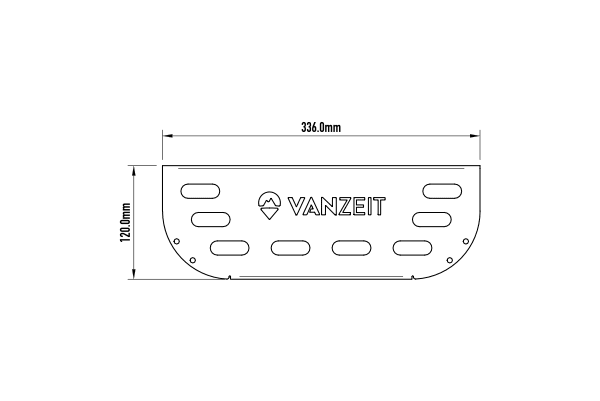 Measures Step Shelf Base