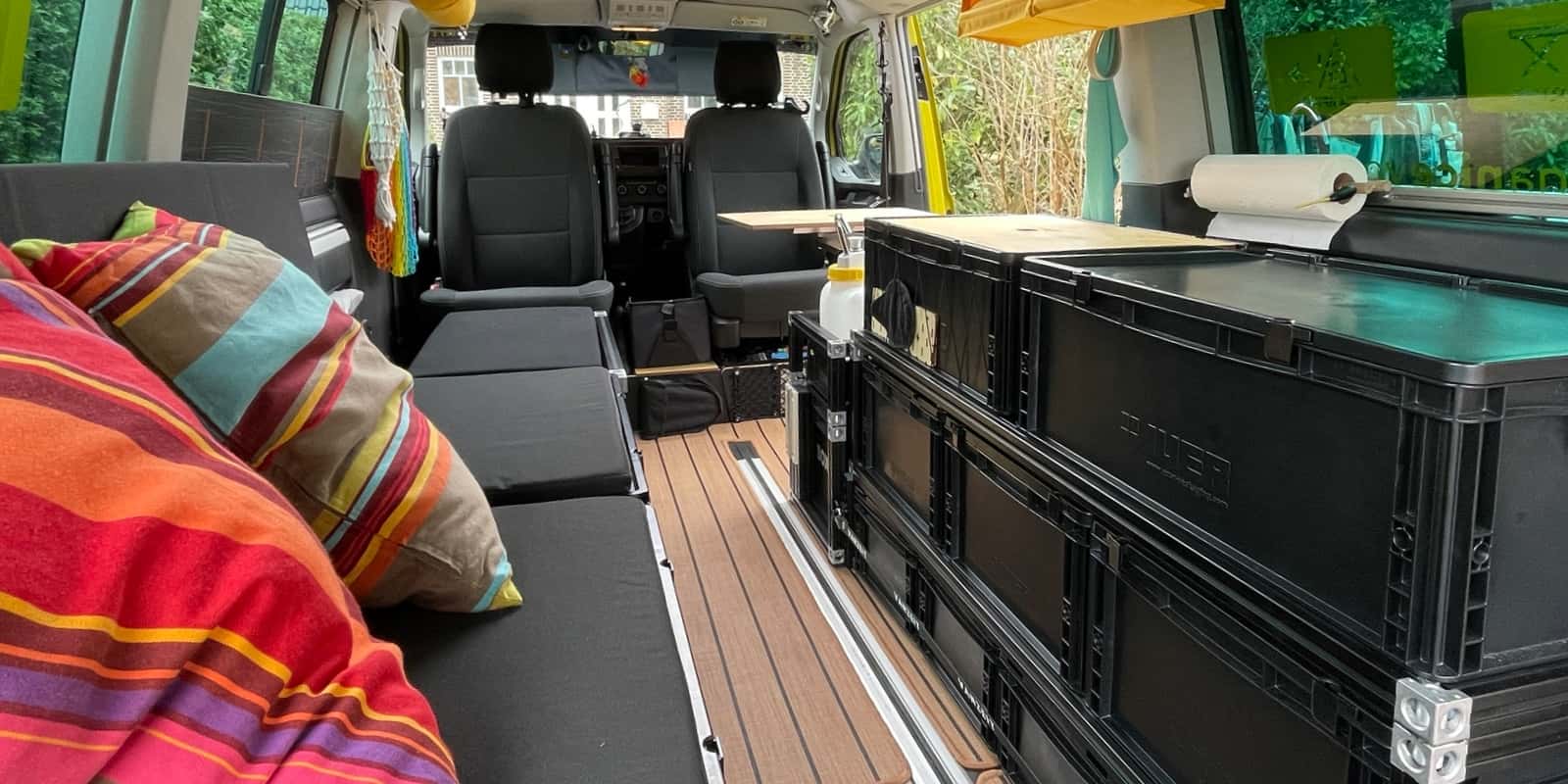 Selbstausbau-Kit für Zwei: DAPASSTWAS im VW California Beach