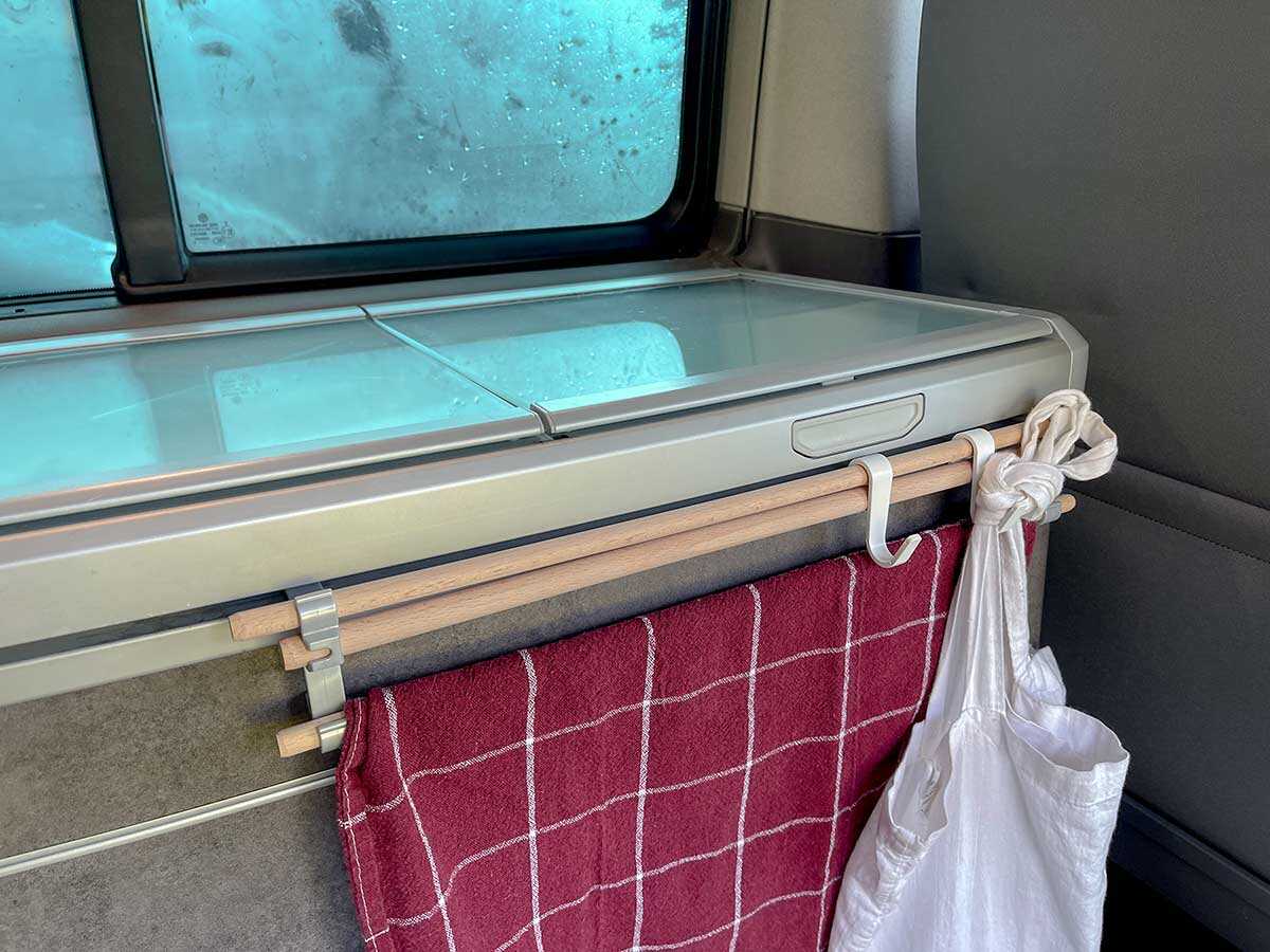 HÄLTWAS Handtuchstange im T6.1 California Ocean mit IKEA Sunnersta